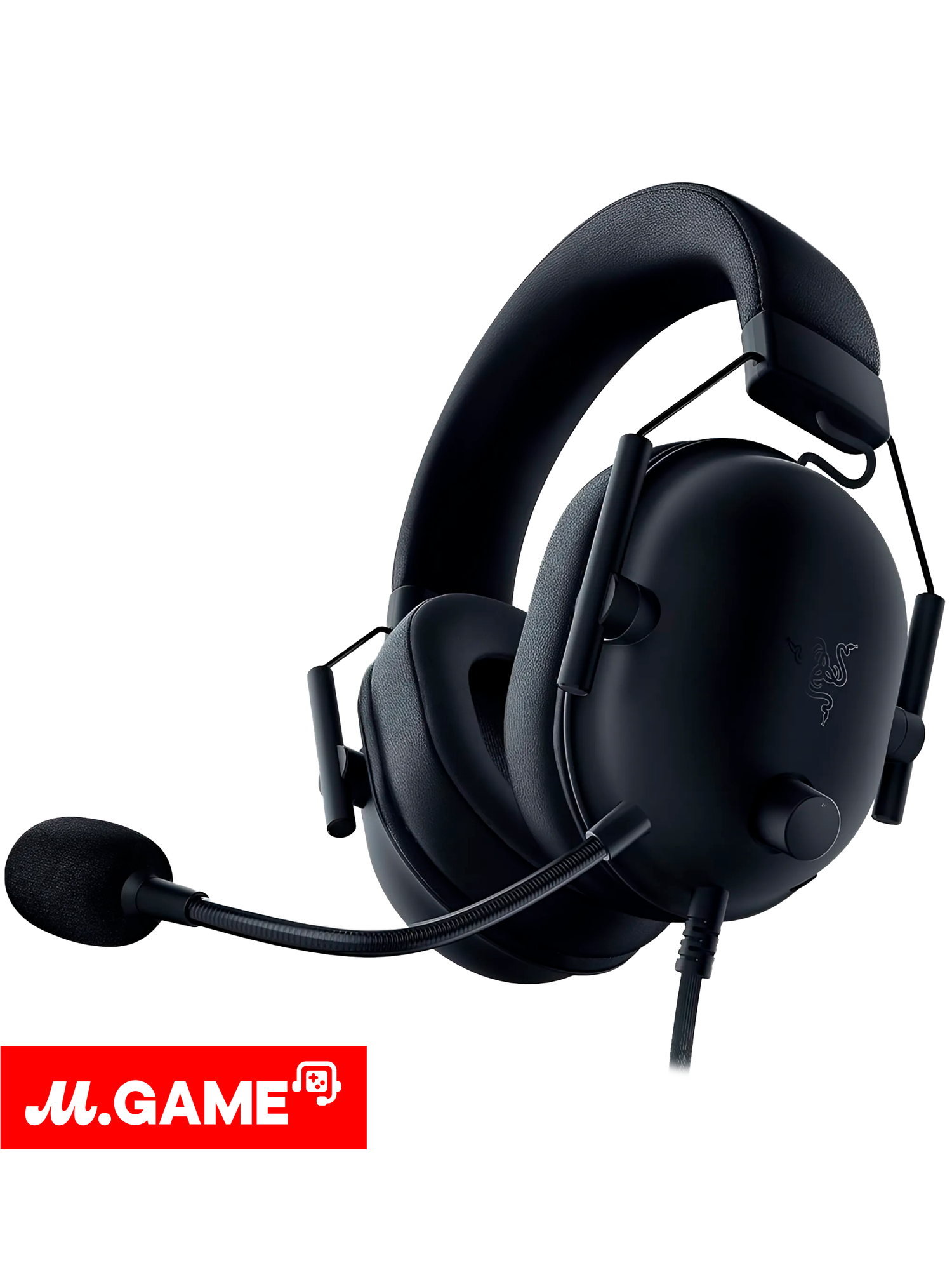 Наушники Игровые Razer Blackshark V2 X, полноразмерные, ANC, черные