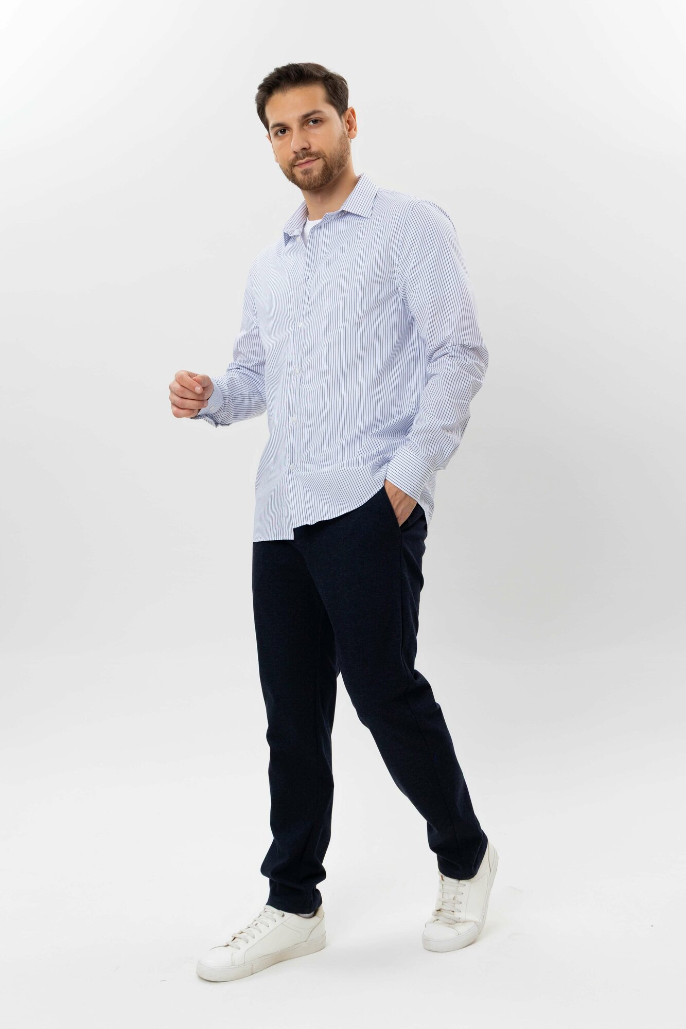 Рубашка TERRA PRO, размер XL, navy — фото 1