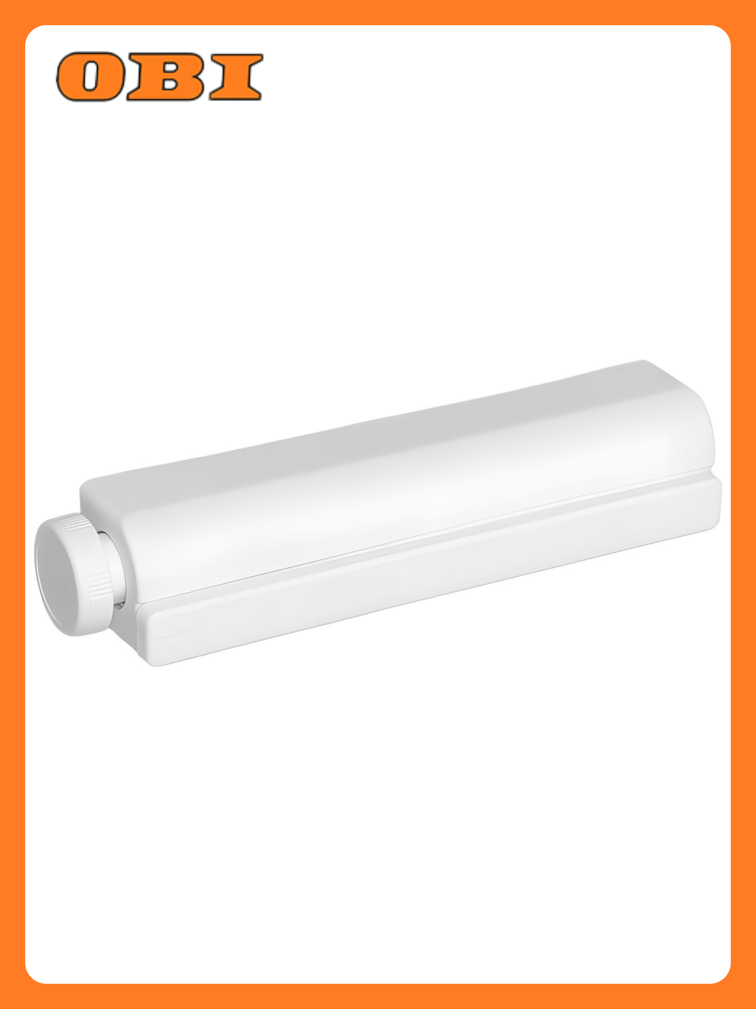 Сушилка для белья пластиковая JOY Home 14м 28х5 см белый