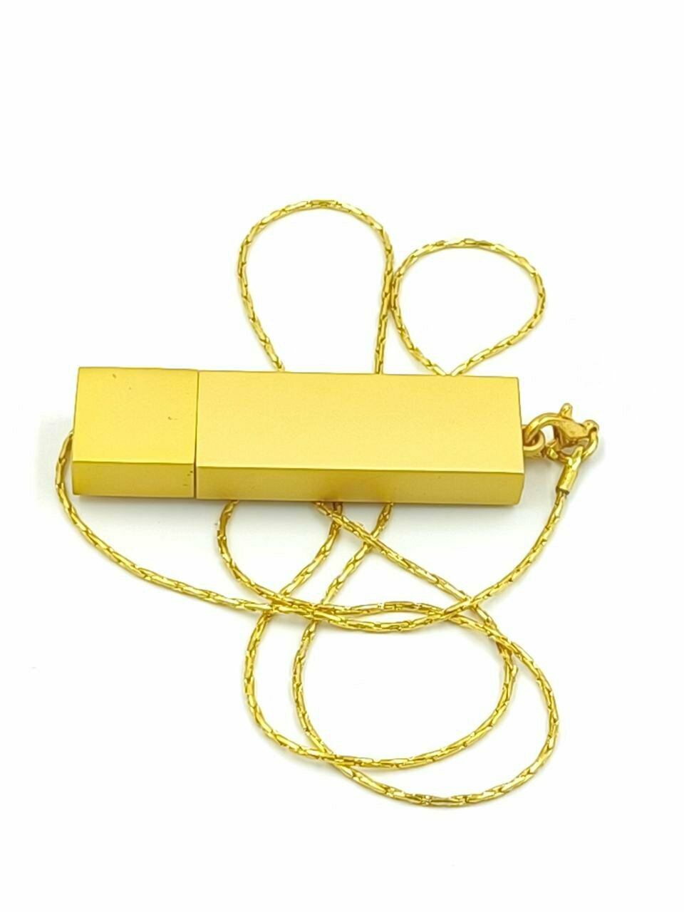 USB Флешка подвеска золото на цепочке 16GB — фото 1