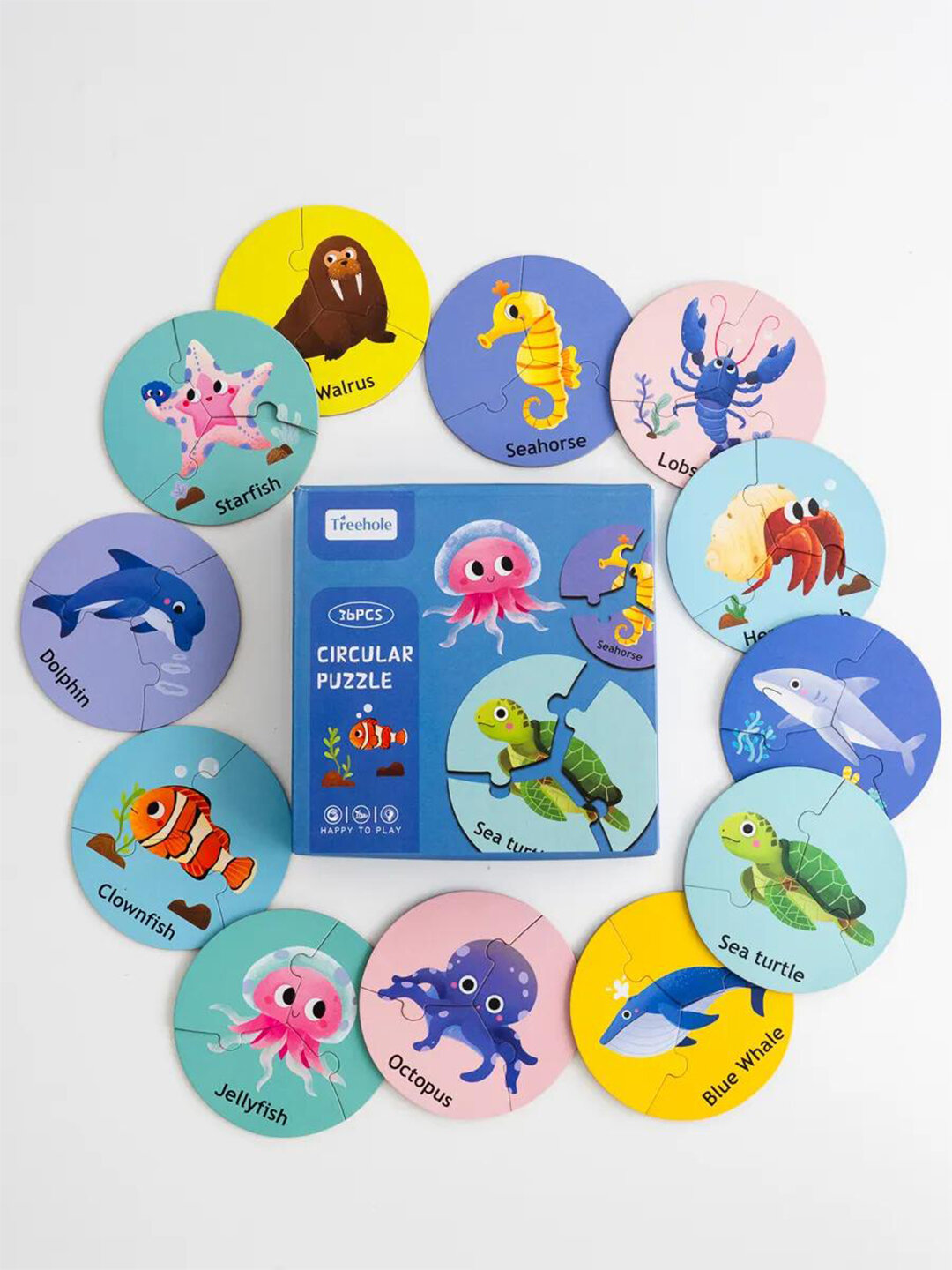 Развивающие детские пазлы — фото 1