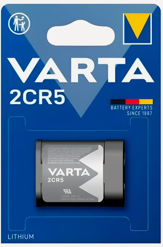 Изображение товара Батарейка Varta Lithium Cylindrical 2CR5/2CR5 , 1400 mAh , ( 1 ) шт. в блистере, 06203301401