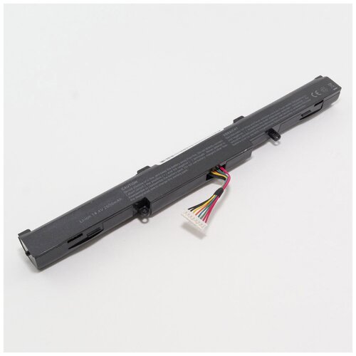 аккумулятор для ноутбука topon asus a450e a450j a450jf x450 x450e x450j x450jf series 14 8v 2200mah 33wh pn a41 x550e cs aux450nb Аккумулятор OEM (совместимый с A41-X550E) для ноутбука Asus X450J 14.4V 2200mAh черный