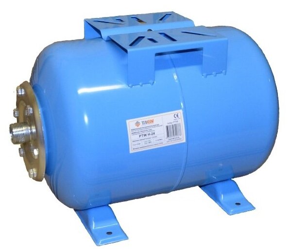 Бак мембранный для водоснабжения Гидроаккумулятор TAEN м03WT-24LH (горизонтальный)