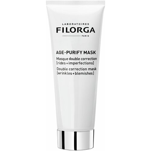 Маска FILORGA Age Purify Mask Корректирующая двойного действия 75 мл флюид корректирующий двойного действия filorga age purify [wrinkles imperfections] 50 мл