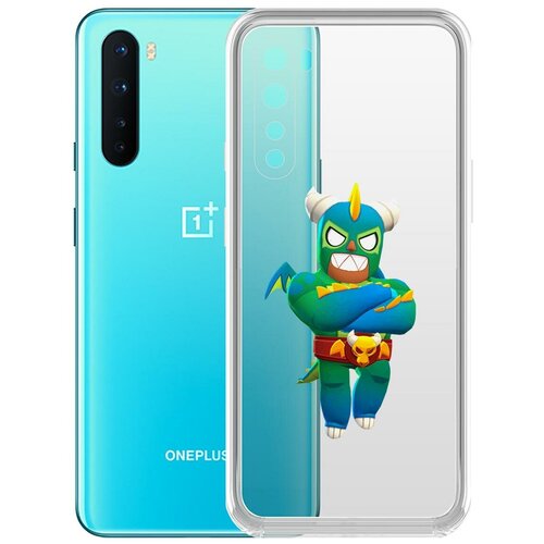 фото Чехол-накладка clear case brawl stars-эль дракон вердозо для oneplus nord krutoff group