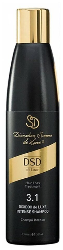 Divination Simone DeLuxe шампунь 3.1 Hair Loss Treatment Intense Интенсивный против выпадения волос, 200 мл