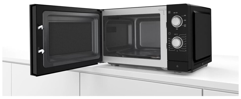 Микроволновая печь Bosch FFL020MB2 черный, 20л, 800ВтВт - фотография № 4