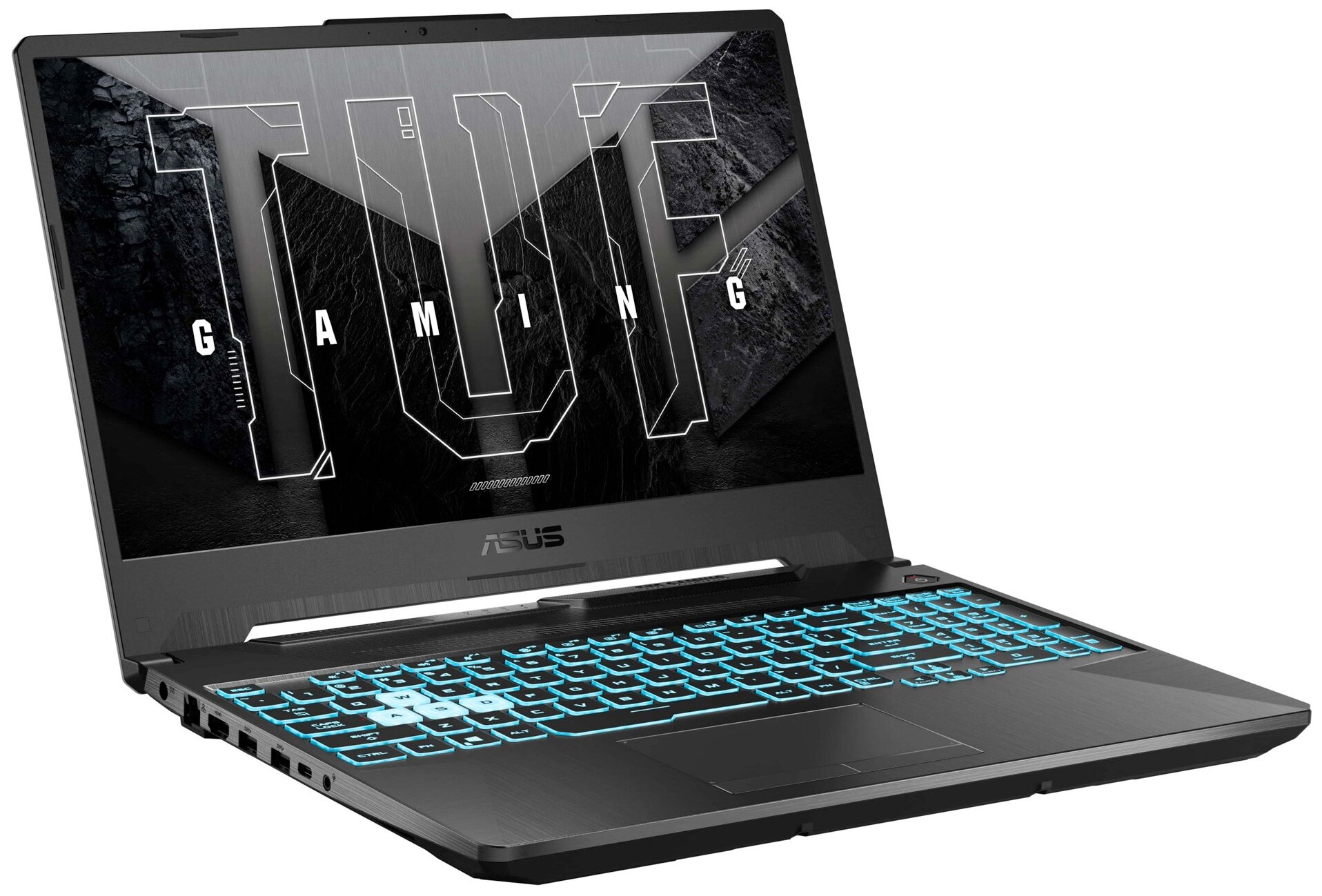 Ноутбук ASUS TUF Gaming F15 FX506LH-HN277W Black 90NR03U2-M006C0 Intel Core i5-10300H 25 GHz16384Mb512Gb SSDnVidia GeForce GTX 1650 4096MbWi-FiBluetoothCam1561920x1080Windows 11