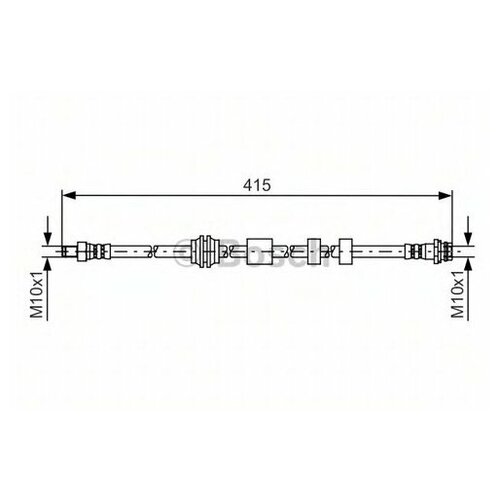 Шланг тормозной Bosch 1987481425