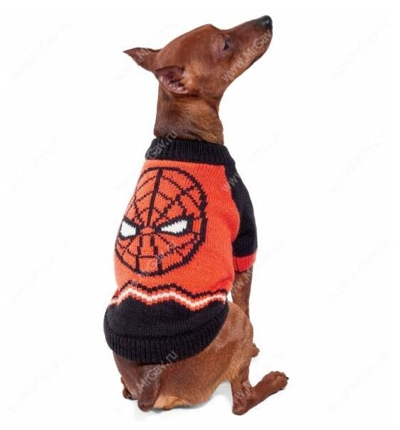 Triol Свитер для собак Marvel Человек-паук M, размер 30см - фотография № 1