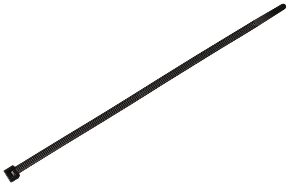 Стяжка кабельная 200х4,8мм PRNS черная атмосферостойкая Европартнер (80 шт.) - фотография № 1