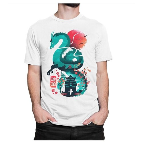 фото Футболка dream shirts 55551/46474 унесенные призраками размер s, белый