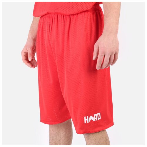 Шорты HARD HRD Shorts, размер 3XL, красный