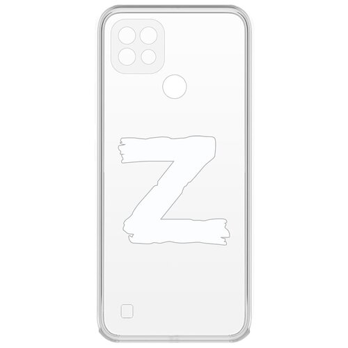 Чехол-накладка Krutoff Clear Case Z для Realme C21 чехол накладка krutoff clear case z для realme c21