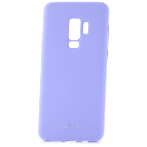фото Чехол на samsung galaxy s9 plus kruche silicone plain lilac purple кruче