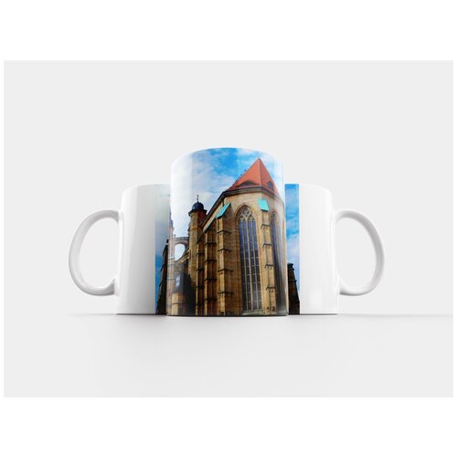 фото Кружка "городская церковь, байройт, строительство" 320 мл lotsprints