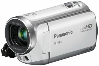 Видеокамера Panasonic HC-V100EE,черный