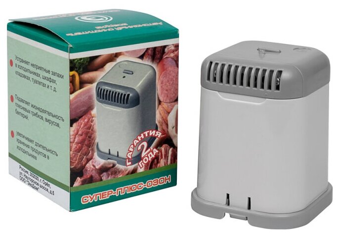 Ионизатор для холодильника Супер Плюс Озон серый - фотография № 3