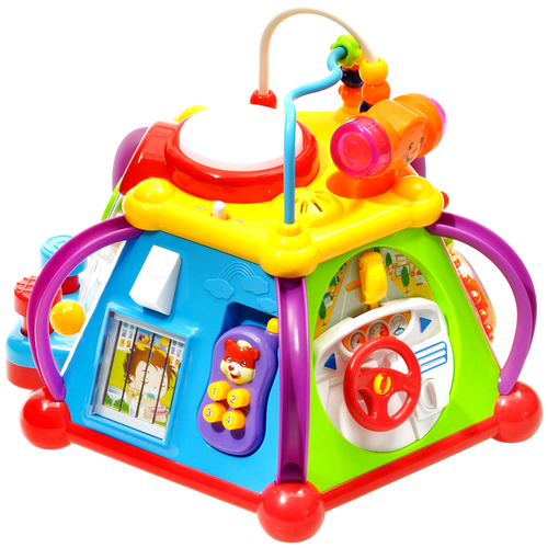 Купить Интерактивная развивающая игрушка S+S Toys Игровой центр EQ80000R, разноцветный