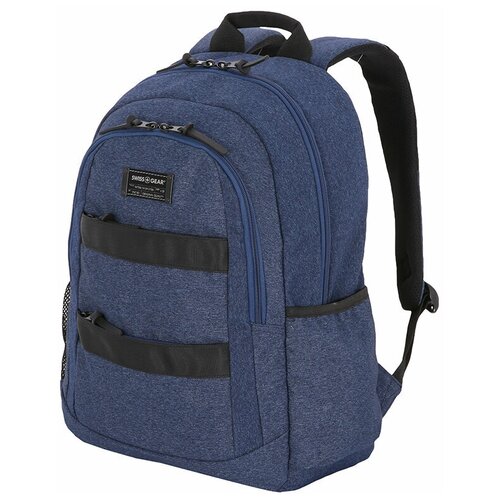 фото Рюкзак swissgear 15,6", синий, heather, 35,5 x 17 x 47 см, 27 л
