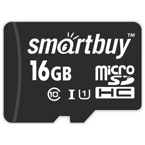 Карта памяти MicroSD Smart Buy 16GB Сlass 10 флеш карта памяти kodak u1 128 гб 64 гб 32 гб 16 гб карта micro sd высокоскоростная карта памяти micro sd tf sd карта класса 10 tarjeta de