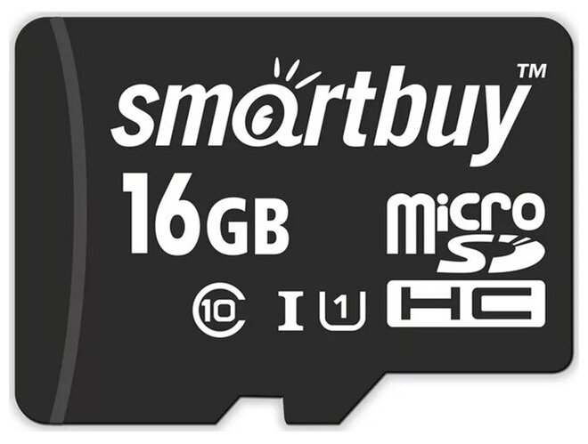 SMART BUY SB16GBSDCL10-00LE Карта памяти 16GB MicroSD class 10 SMART BUY