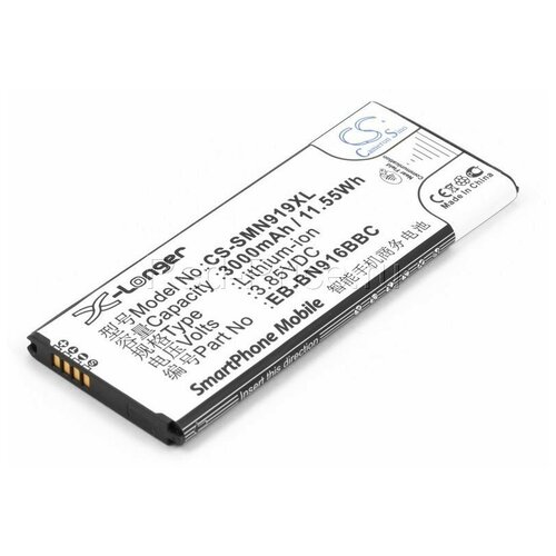 Аккумулятор для Samsung Galaxy Note 4 (EB-BN916BBC) с NFC eb bg357bbe original replacement battery for samsung galaxy ace 4 sm g357fz 1900mah nfc phone batteria akku tracking no