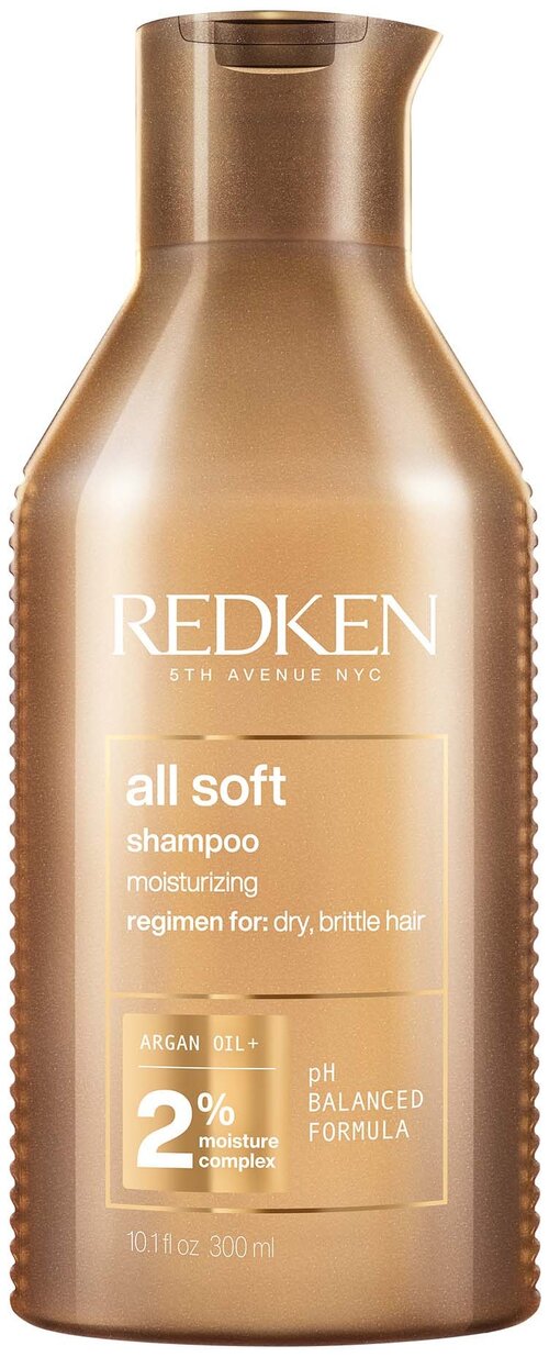 Redken шампунь All Soft, 300 мл