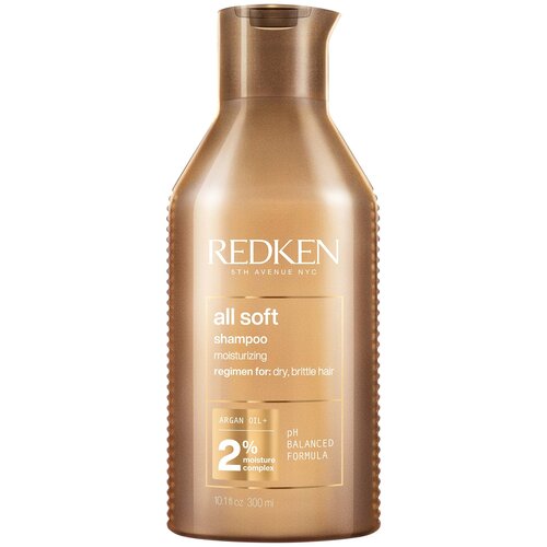 Redken шампунь All Soft, 300 мл