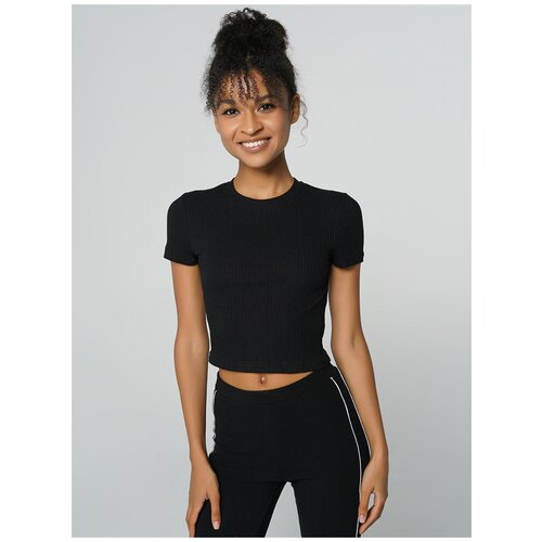 фото Футболка с кор.рукавом твое 82688 размер s, черный, women