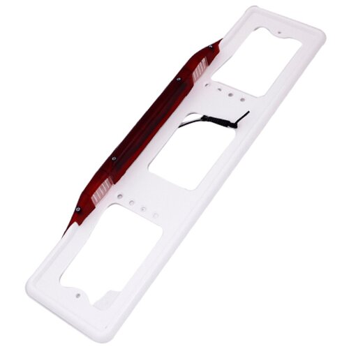 Рамка знака номерного AB-009W стоп-сигнал белая