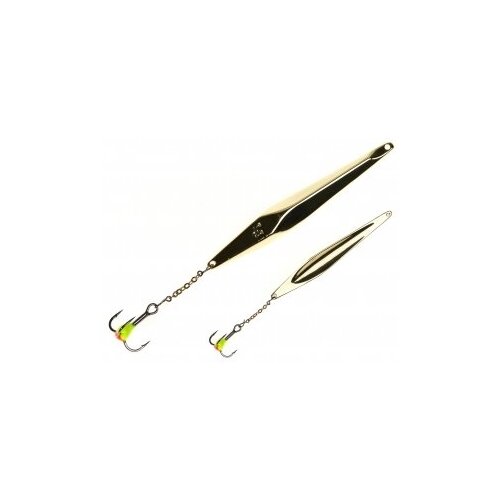 блесна зимняя lucky john ice fishing lure 6750 g золото Блесна вертикальная зимняя Lucky John SHINER 45мм G блистер