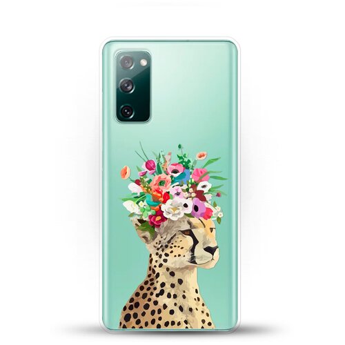фото Силиконовый чехол леопард на samsung galaxy s20fe (fan edition) andy & paul