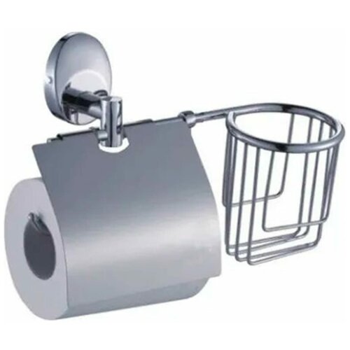 Держатель для туалетной бумаги Ekko E1603-1 с дозатором, хром