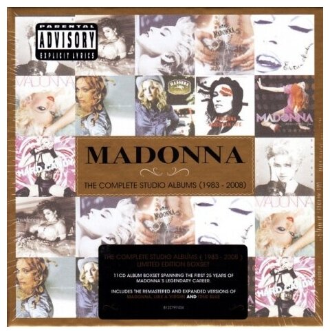 Madonna The Complete Studio Albums (1983-2008) CD Медиа - фото №1