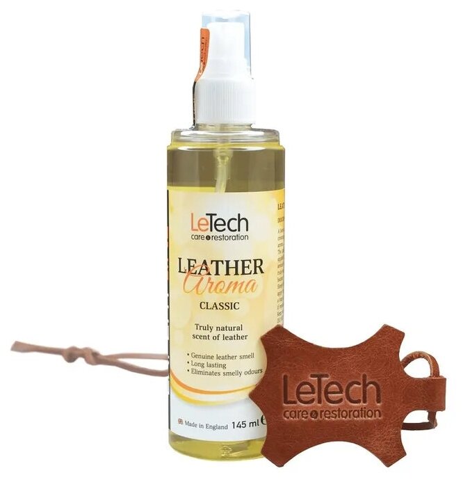 Ароматизатор с запахом натуральной кожи Классик, LeTech, Leather Aroma Classic, 145ml