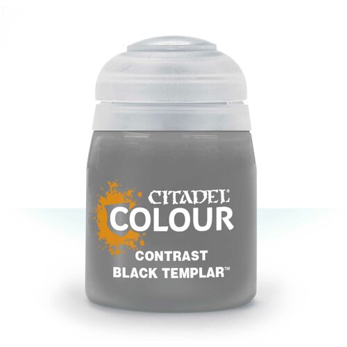 Краска акриловая Citadel Contrast: Black Templar (18Ml) краска акриловая citadel contrast basilicanum grey 18ml