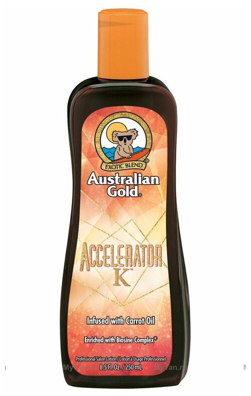 Крем для загара Australian Gold Accelerator K (250 мл) усилитель-активатор с витаминами для загара