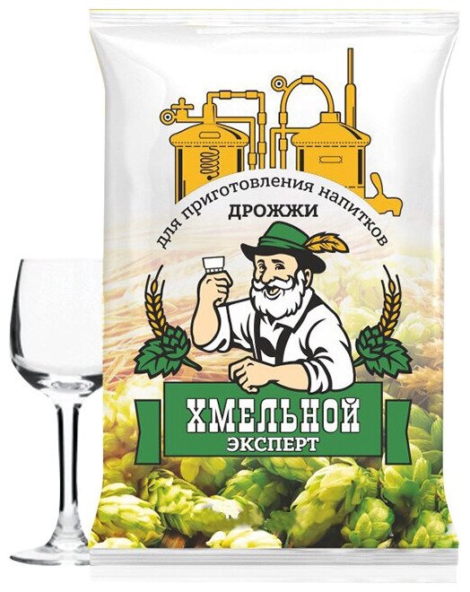 Дрожжи "Хмельной эксперт", 100 г