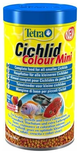 Корм для рыб Tetra Cichlid Colour Mini 500мл