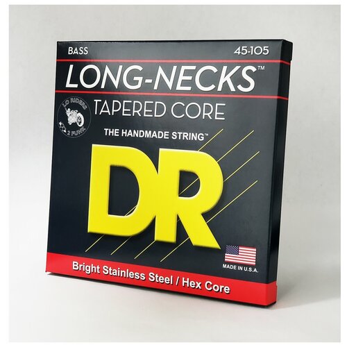 DR Strings TMH-45 LONG NECKS Струны для бас-гитары dr tmh 45 long necks струны для бас гитары 45 105