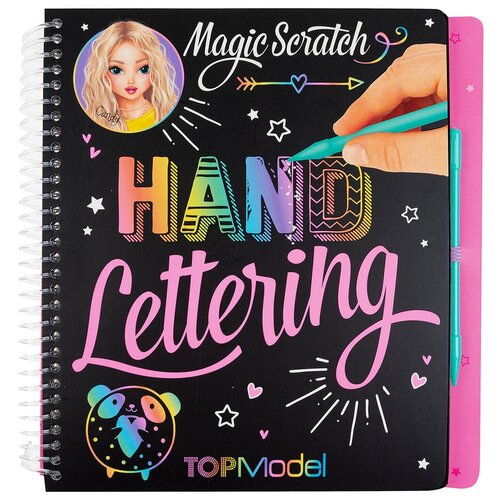 Альбом для творчества Волшебное царапание Леттеринг TOPModel Magic Scratch Hand Lettering