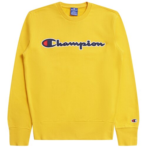 Толстовка Champion Satin Script Logo Cotton Terry Sweatshirt / XS