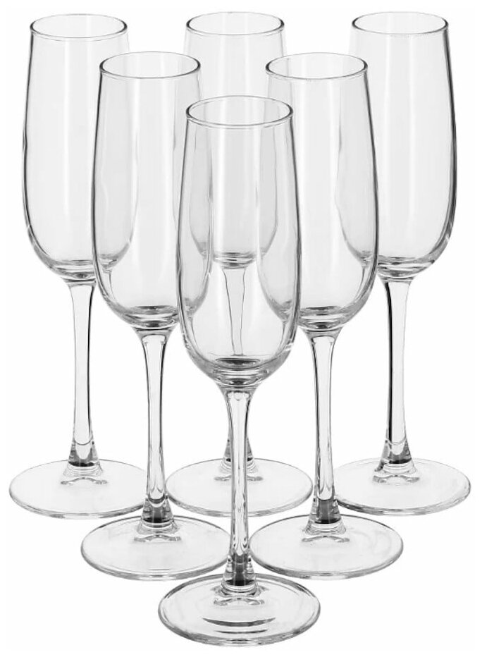 Luminarc Набор бокалов для шампанского «Аллегресс» 175 мл 6 шт
