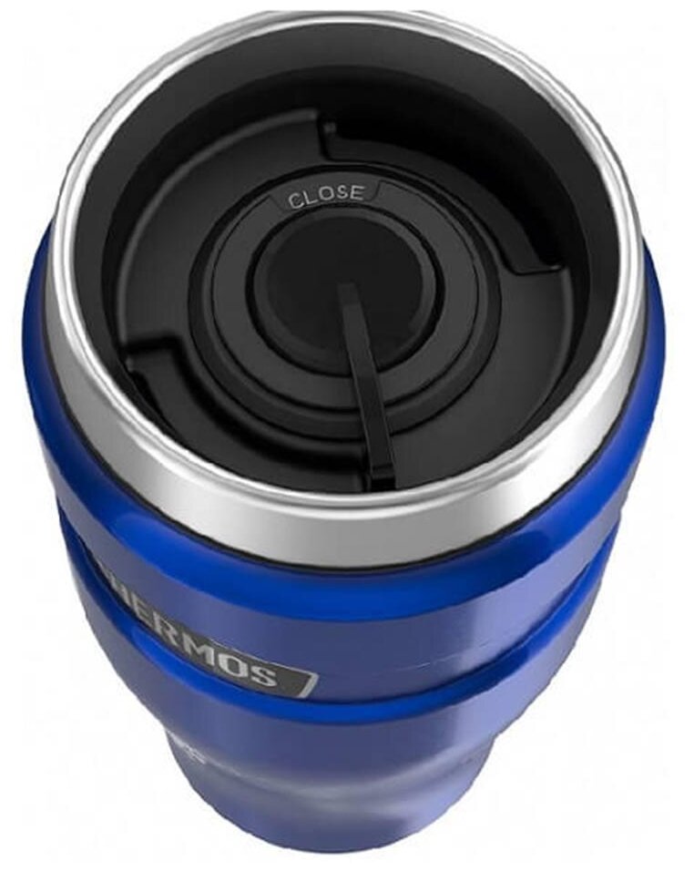 Термокружка Thermos SK-1005, 0.47 л, синий - фотография № 3