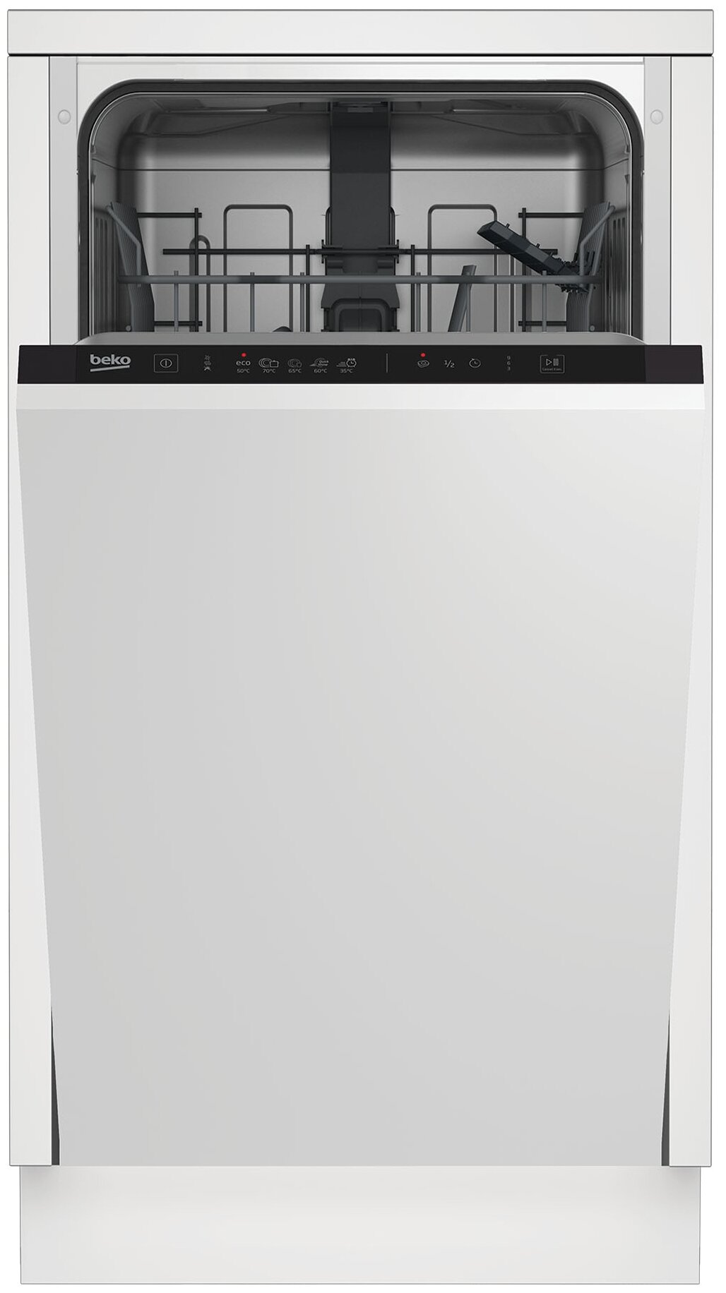 Посудомоечная машина узкая BEKO , белый - фото №1