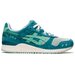 Кроссовки ASICS GEL-LYTE III, демисезонные, натуральная кожа, перфорированные, размер 37.5 EU, голубой