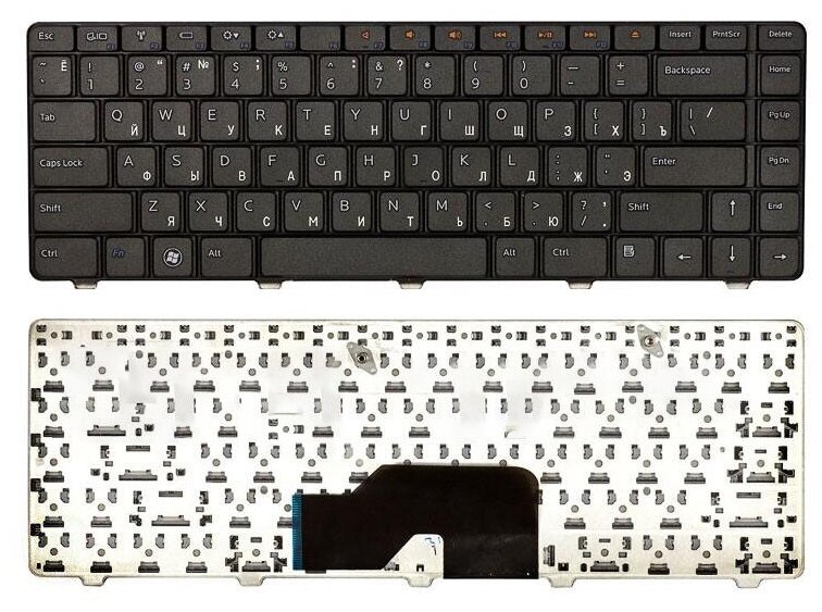 Клавиатура для ноутбука Dell Inspiron 13Z 1370 черная 1501₽