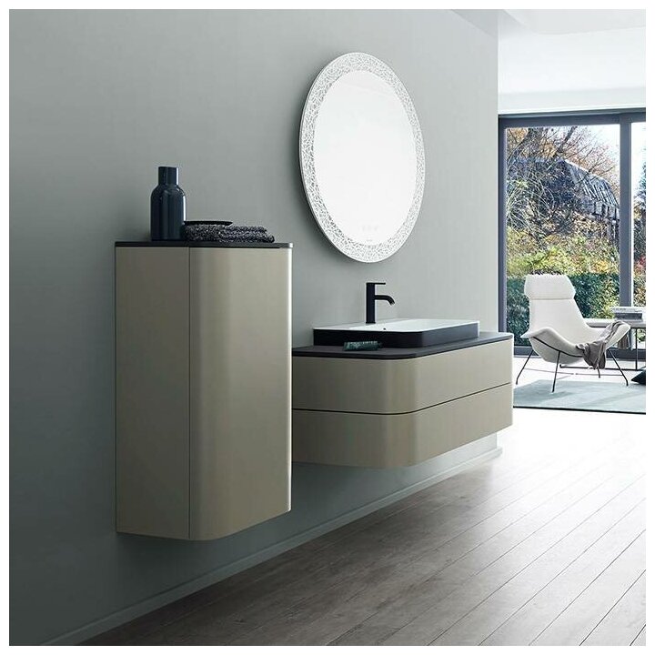 Раковина Duravit Happy D 2 Plus 60 2360601300 Антрацит матовый - фотография № 6